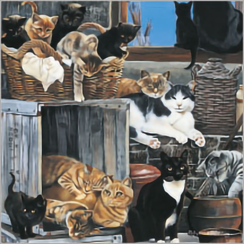 Kaart CS Company Of Cats Plenty Gifts
