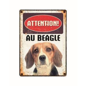Panneau Métallique Beagle