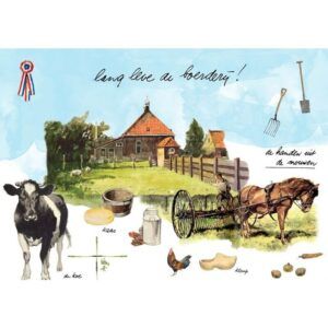 Placemat Boerenleven R Poortvliet