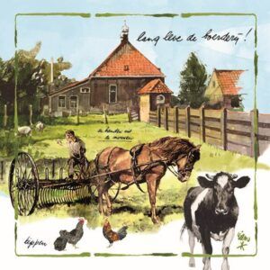 Kaart R. Poortvliet Boerderij De Boerderij