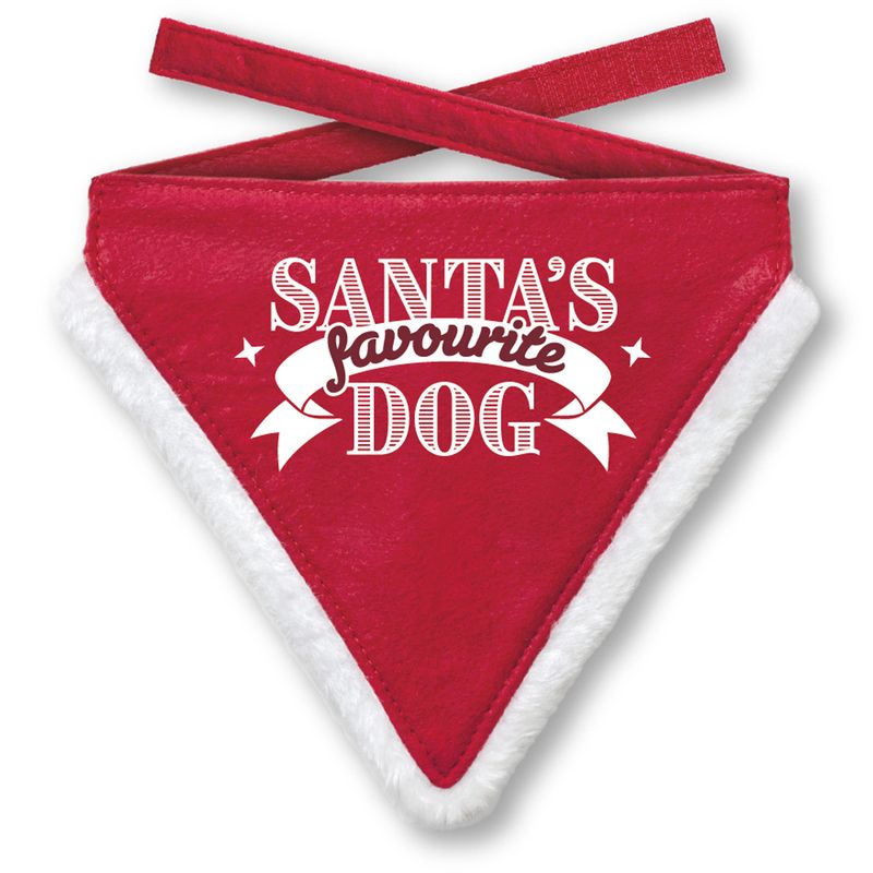 Bandana Xmas XL Favourite Dog Red Plenty Gifts