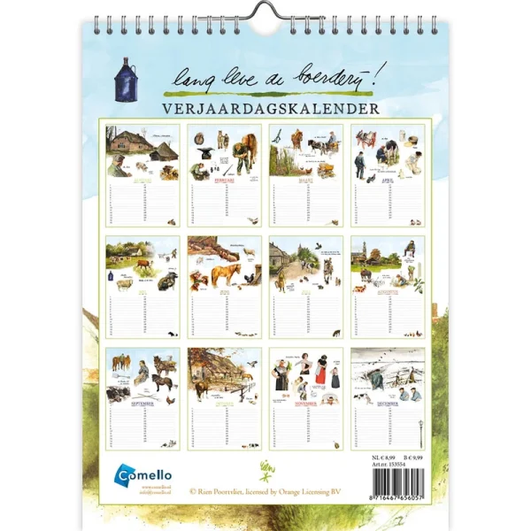 Verjaardagskalender Poortvliet Boerderij - Image 2