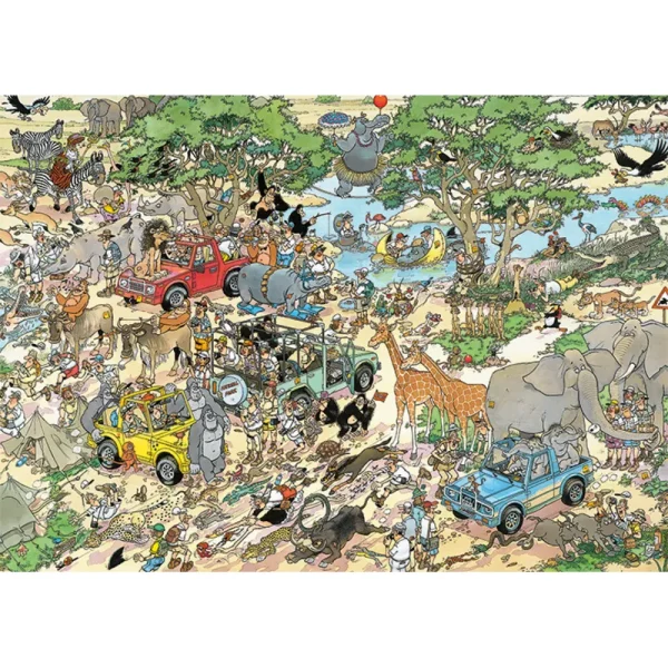 Puzzel JvH Safari & Storm 2x1000 – Bild 4