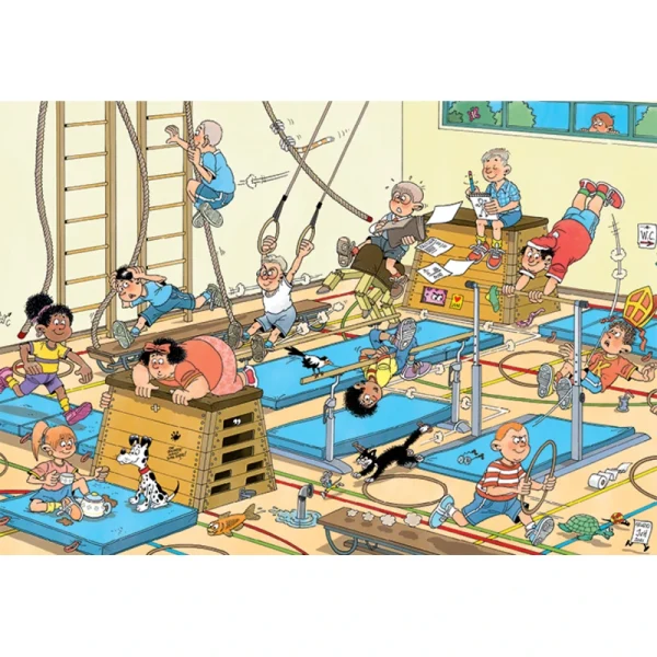 Puzzel JvH Junior Apenkooien 240 - Afbeelding 3