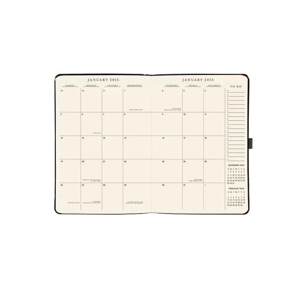 Agenda 25 Classic Brown 18 mnd S - Afbeelding 2